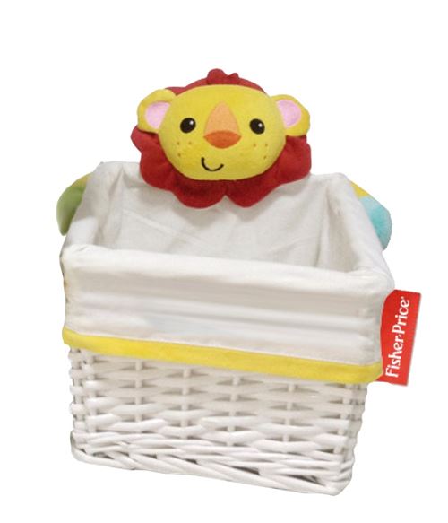 Fisher-Price boîte de rangement lion blanc 9,8 litres