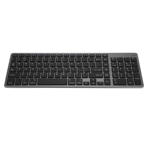 Clavier 102 touches sans fil BT Touchpad Ciseaux Pieds Design Clavier