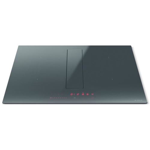 Elica Noir Nikolatesla Fit Bl/A/60 - Table De Cuisson À Induction - 4 Plaques De Cuisson - Niche - Largeur : 56 Cm - Profondeur : 49 Cm - Classe A - Avec Échappement Par Aspiration Descendante (Extraction Et Recirculation Avec Kit De Recirculation Suppl - Image 1