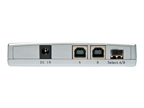 Lindy USB 2.0 4 Port Sharing Hub - Hub - 4 x USB 2.0 - desktop