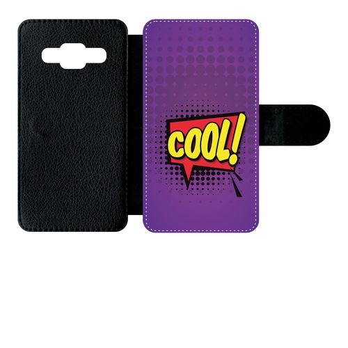 Etui À Rabat Samsung Galaxy Core Prime G3608 Cool Fond Mauve