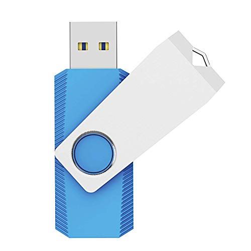 KEXIN Clé USB 64 Go Clef USB 3.0 64Go Mémoire Externe Stockage Pivotant U Disque 64 GB USB Memory Stick Flash Drive 64GB Cadeau pour