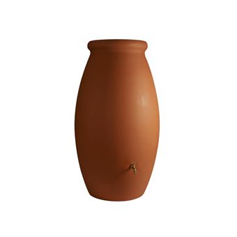 Récupérateur Deau De Pluie Jarre 500 L Couleur Terre Cuite