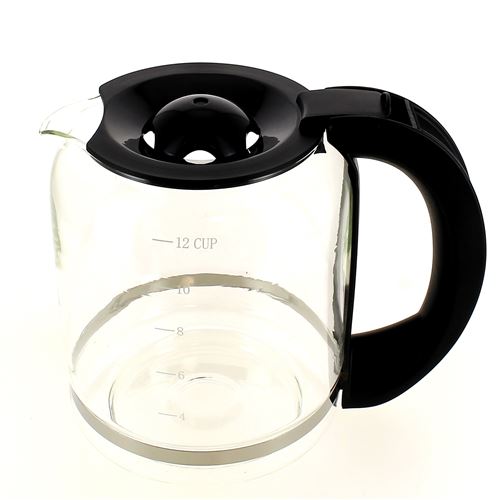 Verseuse noire 12 tasses pour Cafetiere Quigg, Cafetiere Domo