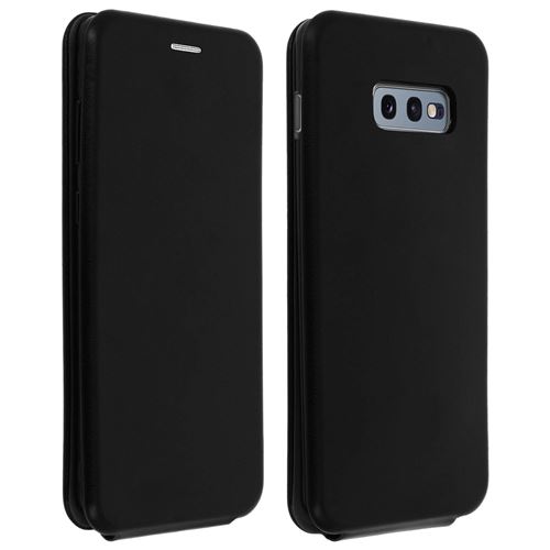 Housse pour Samsung Galaxy S10e avec Clapet vertical Porte-carte Noir