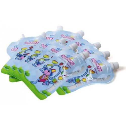 Stylo bouchon pour le sevrage et lalimentation des b/éb/és Fill n Squeeze Pack daccessoires bouchon en silicone