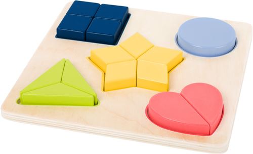 Small Foot forme puzzle 15 pièces 22 cm