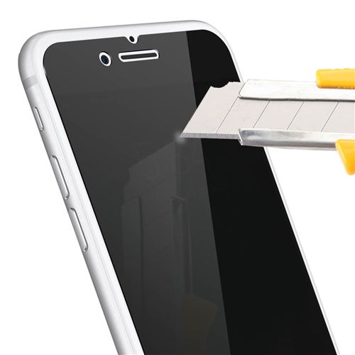 Verre Trempe pour iPhone XR - Film Noir Anti Espion Vitre Protection Ecran  [Phonillico®] - Protection d'écran pour smartphone à la Fnac
