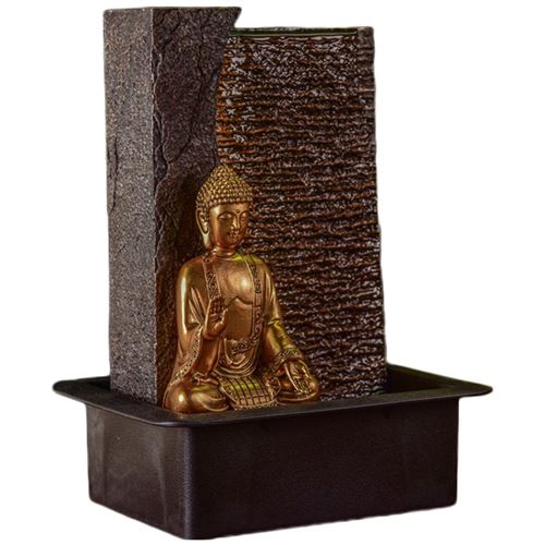 Sunchine - Fontaine en résine avec bouddha Jati