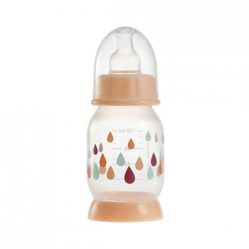 BEABA Biberon demi-lune Rainbow 120 ml nude Nude