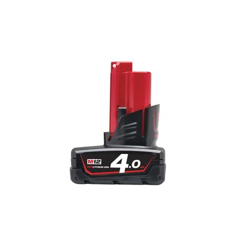 Milwaukee - batterie 12v 4ah li-ion - m12 b4