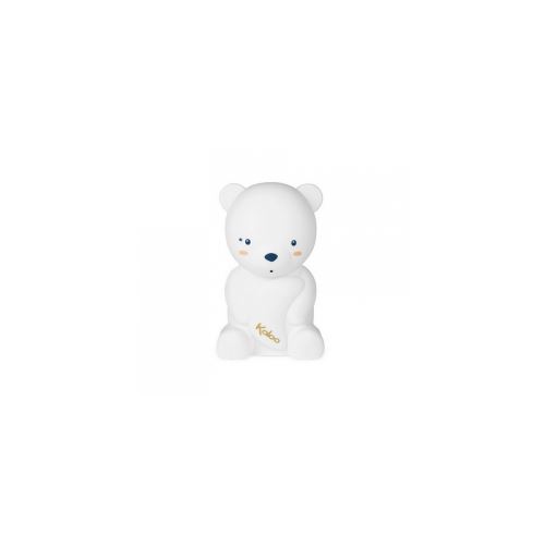 Kaloo Home -ma veilleuse souple led ours l blanc