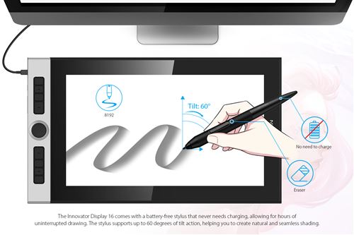 240€ sur Tablette Graphique avec Ecran XP-PEN Innovator 16 FHD