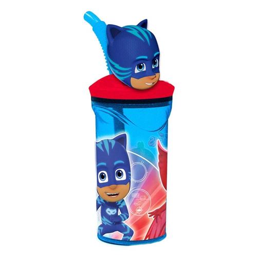 PJ Masks st-01966 verre figurine 3d 360 ml