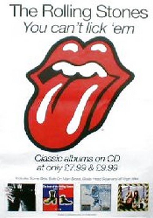 ROLLING STONES - 100x150 cm - AFFICHE / POSTER