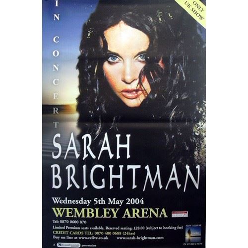 Sarah Brightman - 100x150 cm - AFFICHE / POSTER