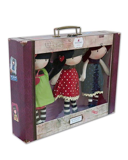 Gorjuss Pack de 3 poupees