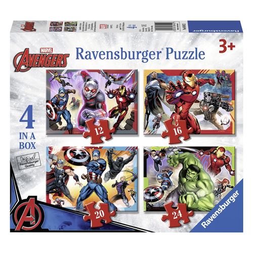 The Avengers Puzzle, 4in1