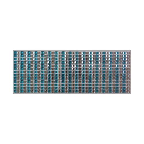 504 Stickers carré scrapbooking autocollant bleu strass - guizmax