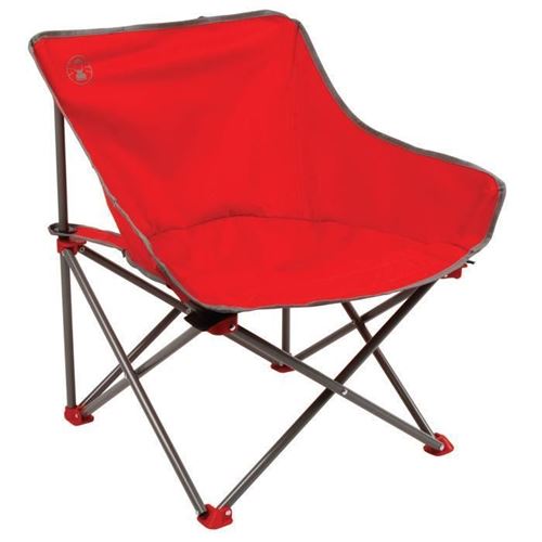 Fauteuil de plage coleman kick-back rouge