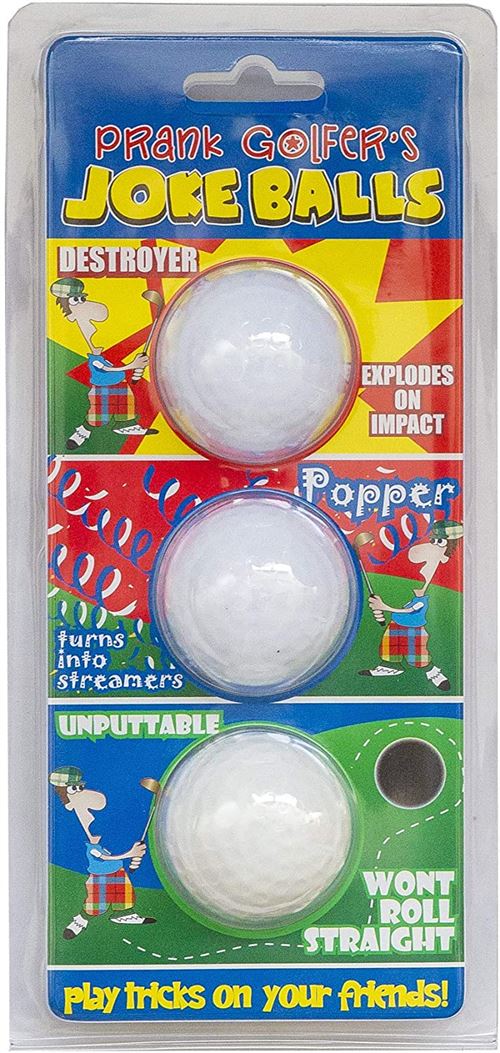 Balles de Golf PRANK Surprise Joke Balls Farce et Attrape