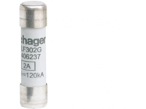 Cartouche fusible industrielle 10x38 gG 2A (LF302G)