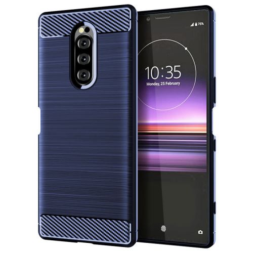 Etui Coque de protection durable souple pour Sony Xperia 1 - Blue