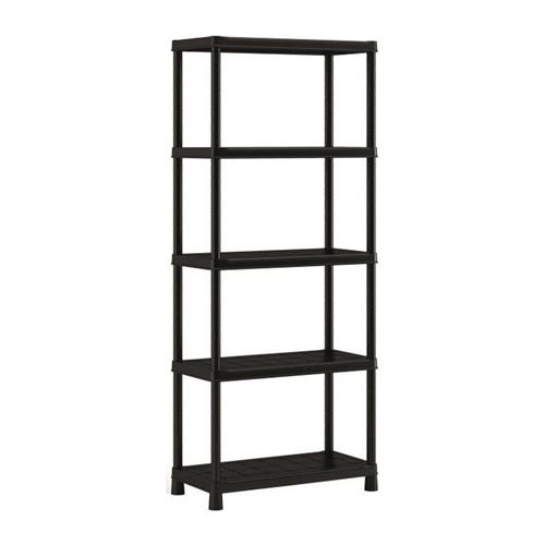 Kis Noir Etagere De Rangement Plus 80 / 5 - 80 X 40 X 187 Cm - Image 3