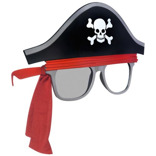 Amscan lunettes de fête pirate unisexe