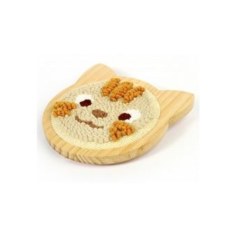 Coffret punch needle - Chat Ø 15 cm - Graine Créative