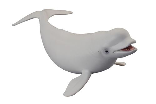 Collecta créatures marines : baleine 17,5 cm blanche