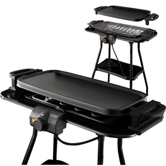 Barbecue Plancha 3 en 1 Russell Hobbs 2000 W Noir Achat Russell Hobbs 20950 56 Barbecue Plancha Electrique 3en1