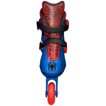 Marqueurs Spiderman avec tampon roller rouge bleu enfants