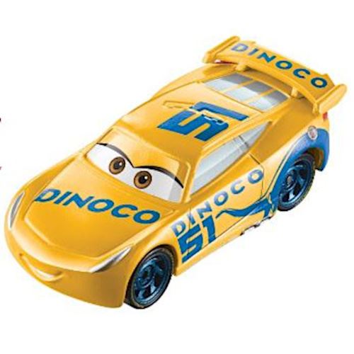 Disney voiture-jouet PixarDinoco Cruz Ramirez orange/jaune