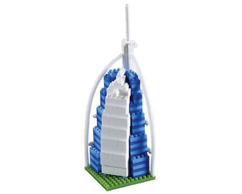 Puzzle 360 Pièces : Nano Puzzle 3D - Burj al Arab (Level 3), Brixies