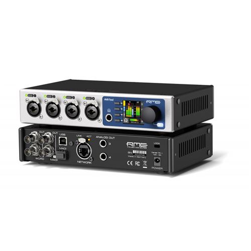 RME AVB Tool interface MADI/AVB