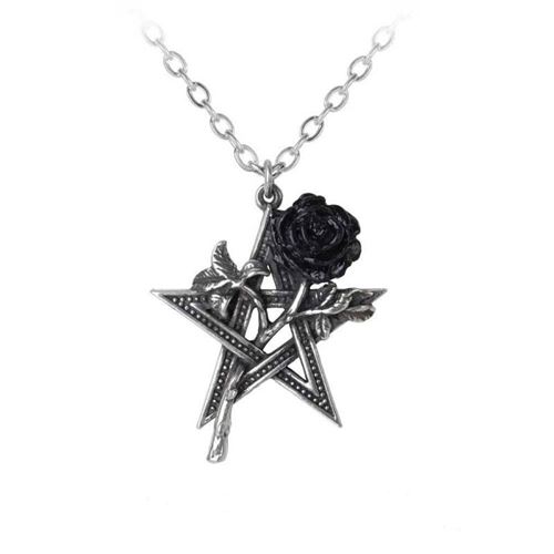 Ruah Vered Rose Pendentif Alchimie Pentagram Alchimie