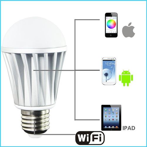 Lampe LED RGBW à Commande Wifi