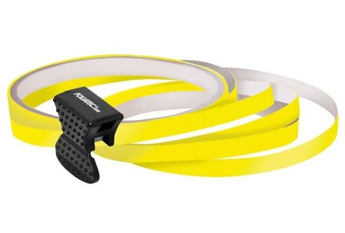 Foliatec Bordure de jante 6 x 2150 mm jaune 4 pièces
