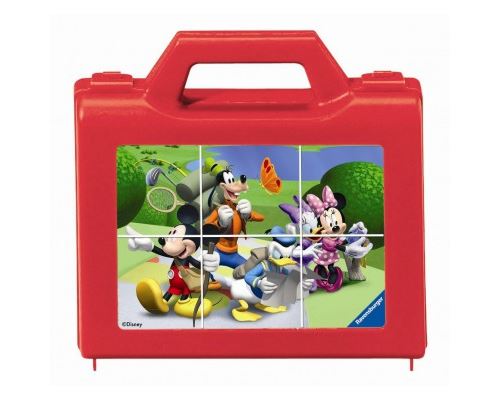 Ravensburger - Puzzle 6 cubes : Mickey en vadrouille