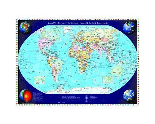 Schmidt Spiele Multicolore Puzzle Adulte Notre Monde- 2000 Pieces