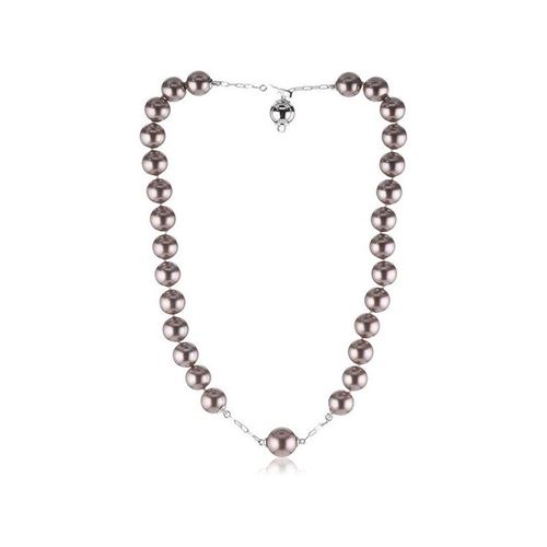 Misaki QCRNSHAKIRA - Collier Femme - Argent 925/1000 5.2 Gr - perle synthétique