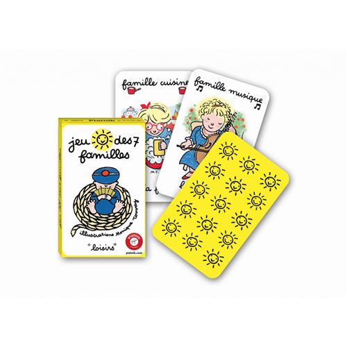Piatnik Jaune Jeu De 7 Familles Loisirs