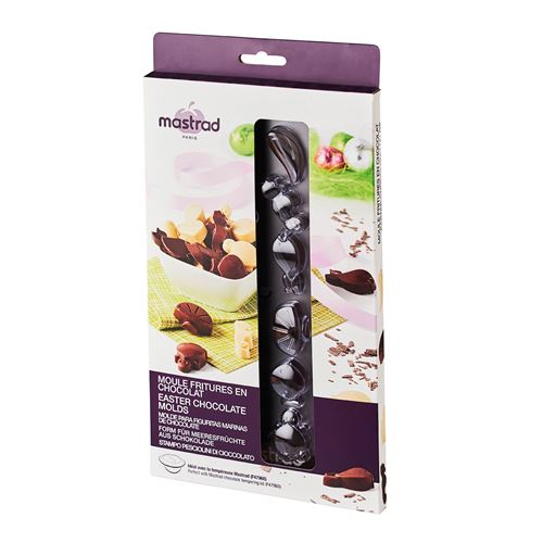 Mastrad - Moule fritures en chocolat - 24 empreintes