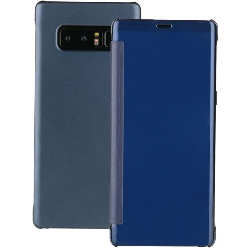Galaxy Note 8 Housse Etui Cuir PU Effet givré Bleu ALS52223