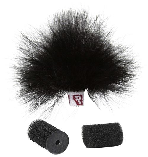 Rycote 065555 Bonnette Fourrure pour Micro Ristretto Lavalier - Noire