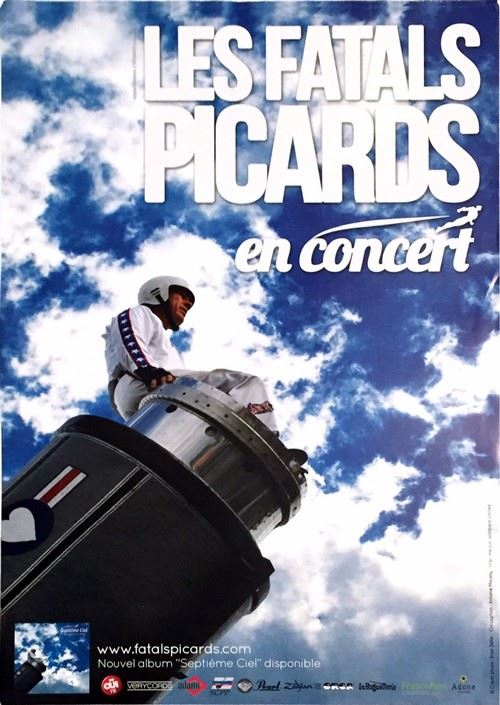 Les Fatals Picards - 40x60 cm - AFFICHE / POSTER