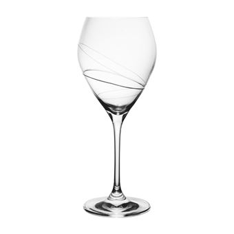 Verre à eau Silhouette 39 cl en verre taillé (lot de 6) - Rona - Transparent / Cristal - Verre Cristallin - 1