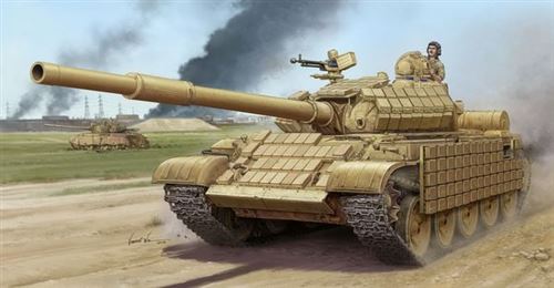 Maquette Trumpeter T-62 ERA Model 1972 Iraq Modification- 1/35 - Maqu