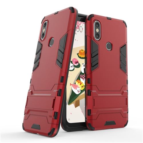 Xiaomi Mi A2 Anti Choc Rouge Coque Housse Etui Antichoc hfs-house®